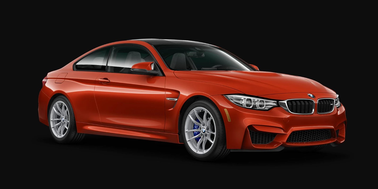 2020 BMW M4 Coupe Sakhir Orange Front Exterior 2020 BMW M4 Coupe Sakhir Orange Front Exterior